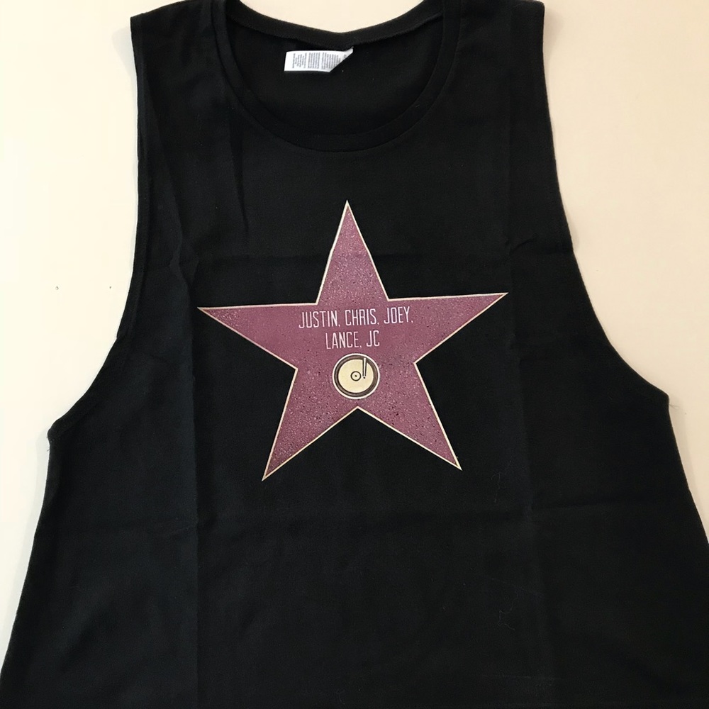 N*SYNC Hollywood walk of fame tank!